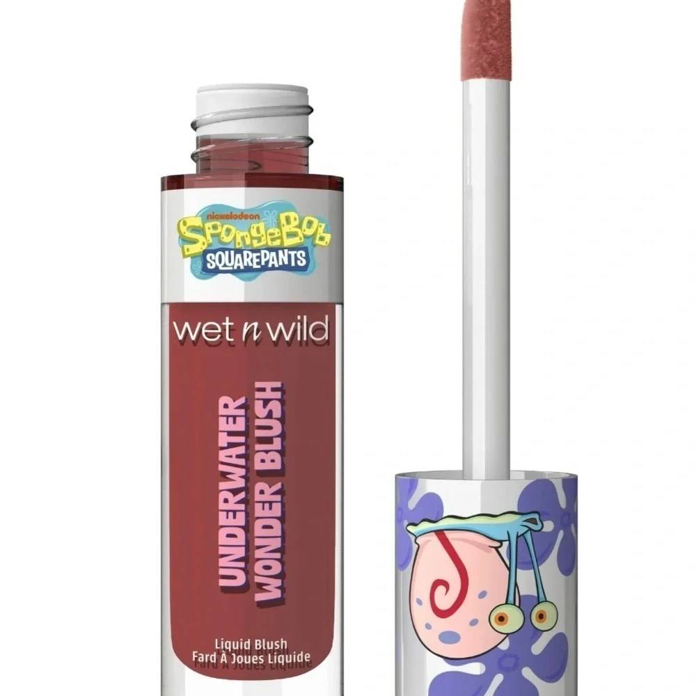 Wet N Wild SpongeBob Underwater Wonder Liquid Blush - Snailed It
